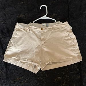 Women Khaki Chino Short